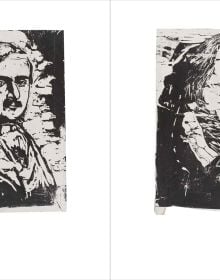 Book cover of Anselm Kiefer: Early Works, featuring detail of dark painting with a bird. Published by Ashmolean Museum.