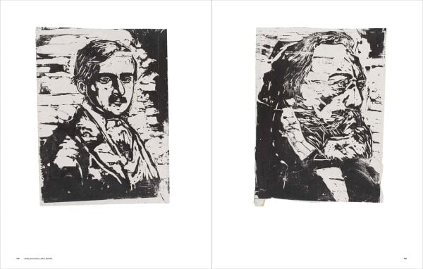 Book cover of Anselm Kiefer: Early Works, featuring detail of dark painting with a bird. Published by Ashmolean Museum.