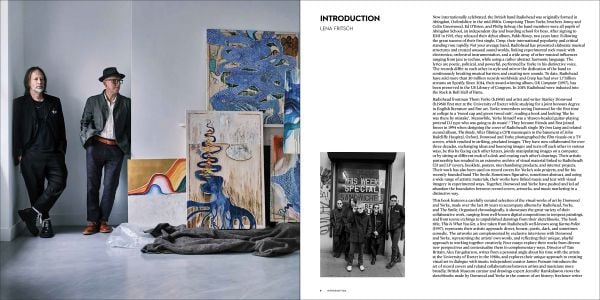 Book cover of This Is What You Get: Stanley Donwood | Radiohead |Thom Yorke; featuring a dark landscape painting. Published by Ashmolean Museum.