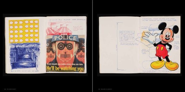 Book cover of This Is What You Get: Stanley Donwood | Radiohead |Thom Yorke; featuring a dark landscape painting. Published by Ashmolean Museum.