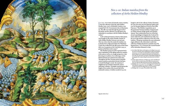 Book cover of Maiolica and Faience: Acquisitions of European tin-glaze and related pottery for the Ashmolean Museum, 2017–25; featuring a decorative bust of a king. Published by Ashmolean Museum.