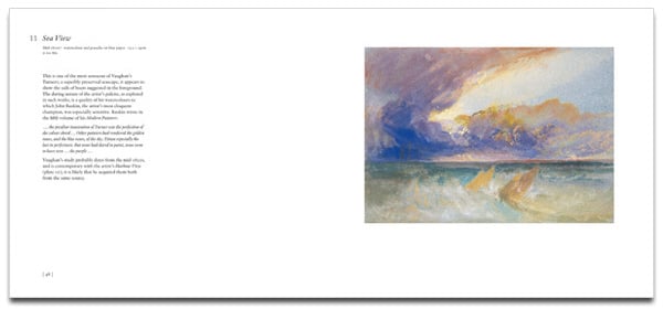 Book cover of J.M.W. Turner: The Vaughan Bequest, with a watercolor painting titled The Piazzetta, Venice, 1840. Published by National Galleries of Scotland.