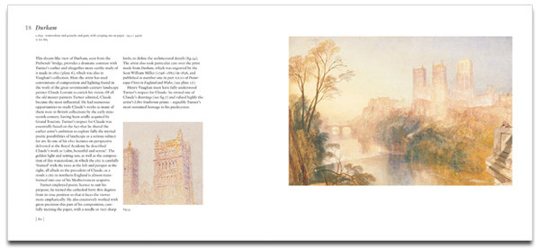 Book cover of J.M.W. Turner: The Vaughan Bequest, with a watercolor painting titled The Piazzetta, Venice, 1840. Published by National Galleries of Scotland.