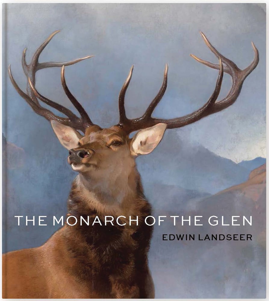 Book cover of Monarch of the Glen; featuring a painting of a stag. Published by National Galleries of Scotland.