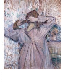 Book cover of Pin-Ups: Toulouse-Lautrec and the Art of Celebrity; featuring a portrait of a woman with red hair. Published by National Galleries of Scotland.