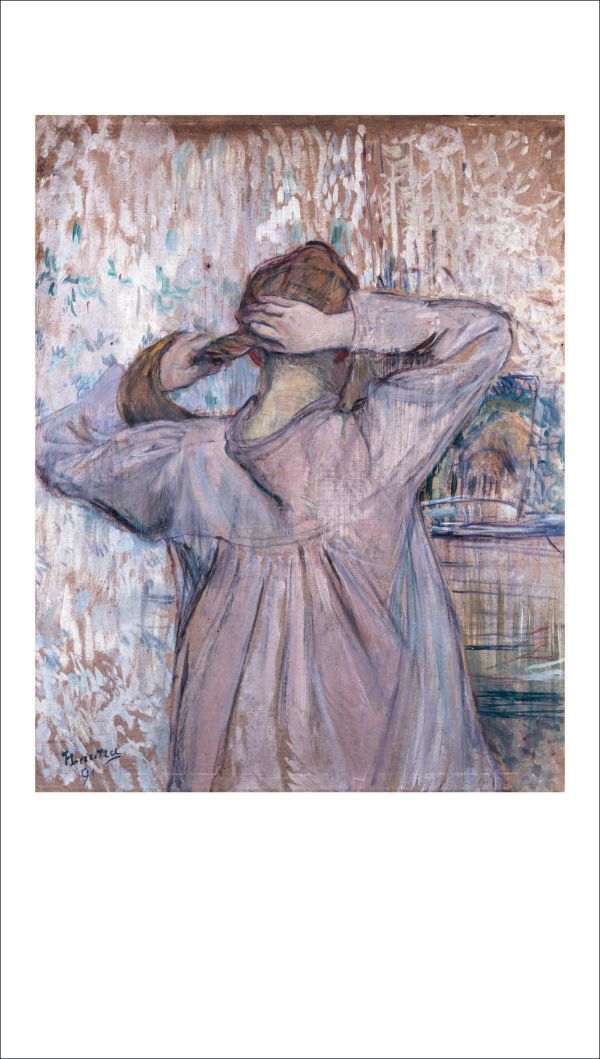 Book cover of Pin-Ups: Toulouse-Lautrec and the Art of Celebrity; featuring a portrait of a woman with red hair. Published by National Galleries of Scotland.