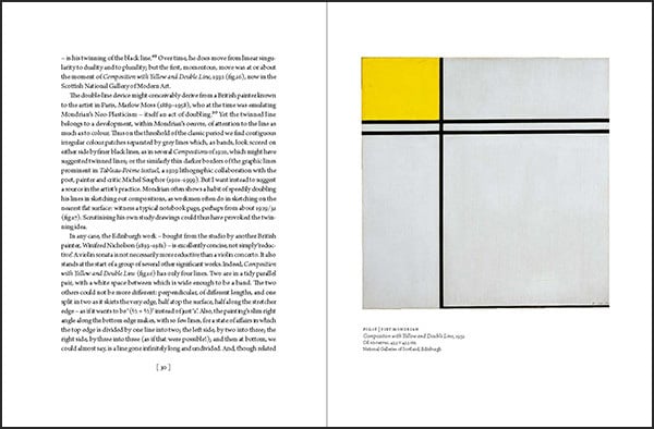 Book cover of The Classic Mondrian in Neo-Calvinist View. Published by National Galleries of Scotland.