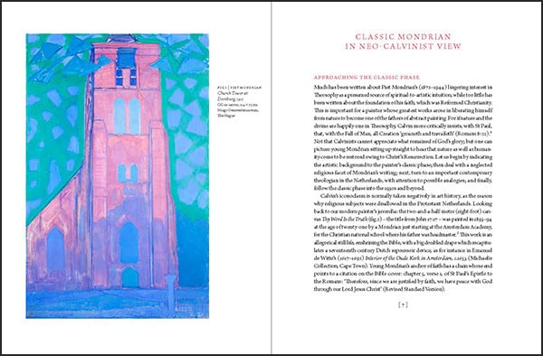 Book cover of The Classic Mondrian in Neo-Calvinist View. Published by National Galleries of Scotland.