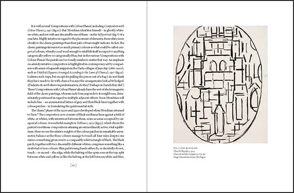 Book cover of The Classic Mondrian in Neo-Calvinist View. Published by National Galleries of Scotland.
