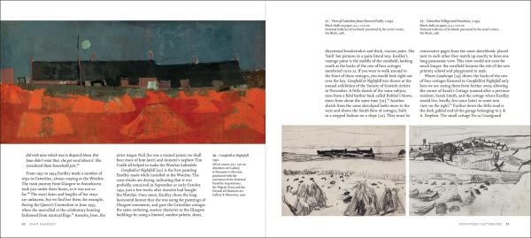 Book cover of Joan Eardley: Land & Sea – A Life in Catterline; featuring a landscape painting. Published by National Galleries of Scotland.