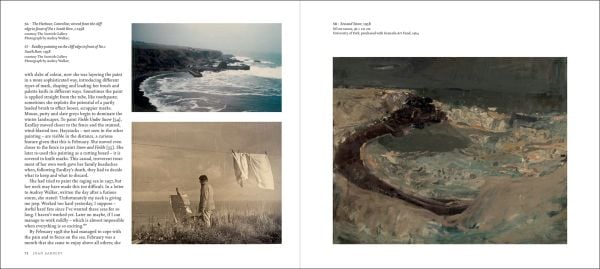 Book cover of Joan Eardley: Land & Sea – A Life in Catterline; featuring a landscape painting. Published by National Galleries of Scotland.