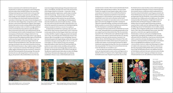 Book cover of Charles Rennie Mackintosh in France; featuring a painting of a bay with boats. Published by National Galleries of Scotland.