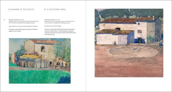 Book cover of Charles Rennie Mackintosh in France; featuring a painting of a bay with boats. Published by National Galleries of Scotland.