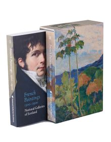 Portrait painting 'Portrait of a Man' by François-Xavier Fabre, on cover of 'French Paintings 1500–1900', by National Galleries of Scotland.
