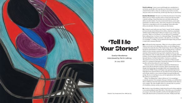 Book cover of Everlyn Nicodemus, with an abstract painting with yellow circle and blue brickwork. Published by National Galleries of Scotland.