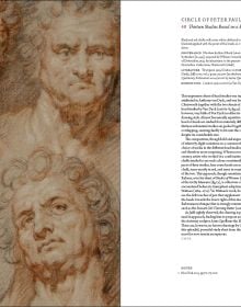 Book cover of Dürer to Van Dyck: Drawings from Chatsworth House, with an artwork titled Sketch For A Wolf Hunt, by Peter Paul Rubens. Published by National Galleries of Scotland.