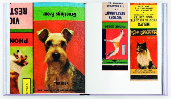 Blue red and white ice lolly graphic on cover of 'TAT*, Inspirational Graphic Ephemera', by Circa Press.