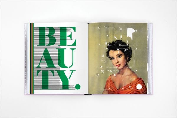 Book cover of Andy Altmann's typo*: A Scrapbook of Typographic Obsession, with letter stencils covered in colourful spray paint. Published by Circa Press.