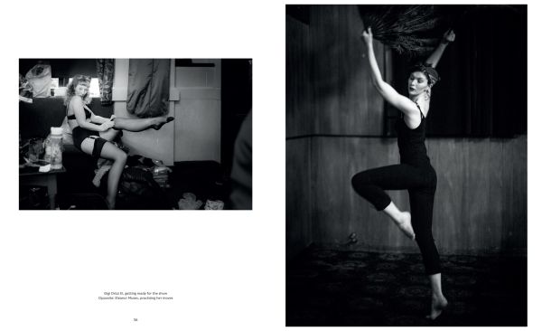 Book cover of London Burlesque, A Family Album, with a dark London backstreet, with an illuminated sign reading 'STAGE DOOR'. Published by Circa Press.