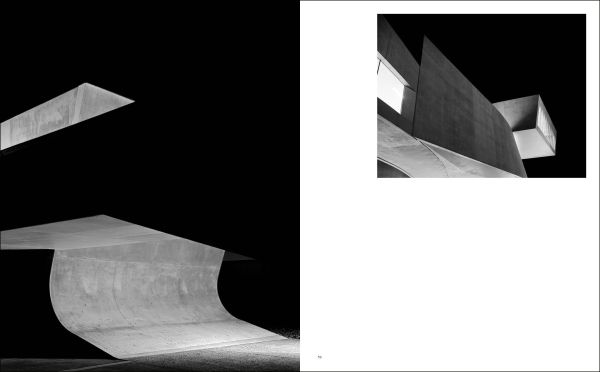 Dark blue cover with black and white low angled photo of structure with Light Lines in small grey font to top left