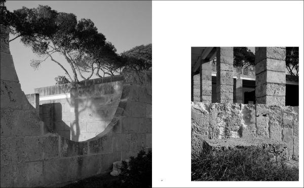 Dark blue cover with black and white low angled photo of structure with Light Lines in small grey font to top left