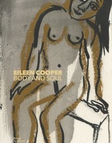 Book cover of Eileen Cooper: Body and Soul, with a pastel sketch of nude female figure. Published by Royal Academy of Arts.