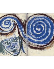 Book cover of Eileen Cooper: Body and Soul, with a pastel sketch of nude female figure. Published by Royal Academy of Arts.