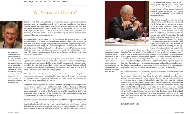 Book cover of Wine Tasting, with a hand gently swirling a glass of red wine. Published by Academie du Vin Library.