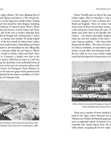 Book cover of Richard Mayson's guide, The Wines of Portugal, with vineyards and mountains behind. Published by Academie du Vin.