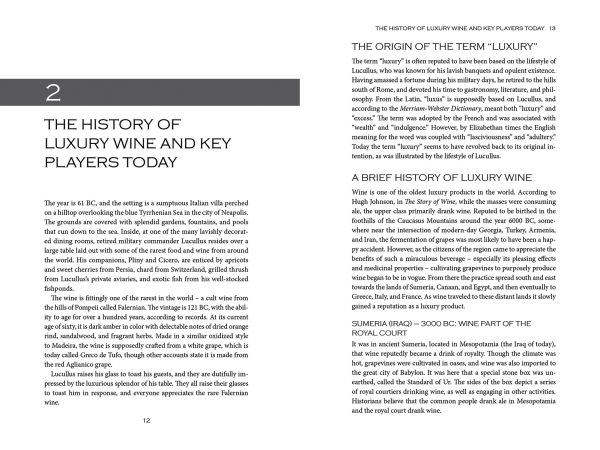 Book cover of Luxury Wine Marketing, The Art and Science of Luxury Wine Branding, with bottle of red wine. Published by Academie du Vin Library.