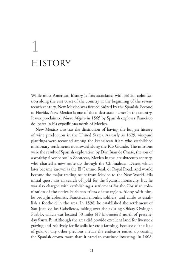 Book cover of Jessica Dupuy's guide, The Wines of Southwest U.S.A, with vineyards under a bright yellow sun. Published by Academie du Vin.