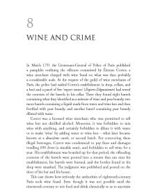 Book cover of Rod Phillips's Wine, A Social and Cultural History of the Drink that Changed our Lives, featuring a 16th century painting titled 'The Wine of St. Martin’s Day'. Published by Academie du Vin Library.