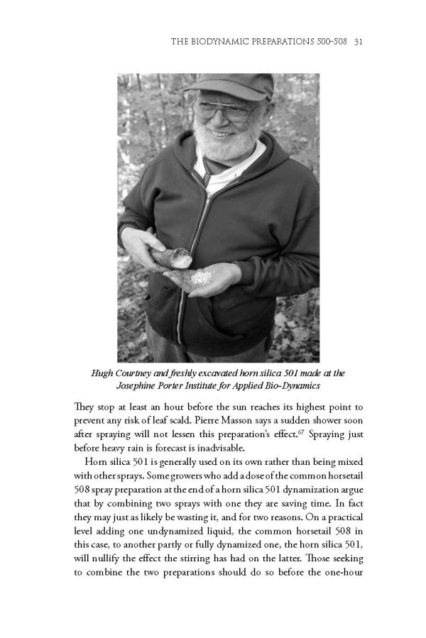 Book cover of Monty Waldin's Biodynamic wine, with a vineyard being ploughed by a horse, and a worker behind guiding plough. Published by Academie du Vin Library.