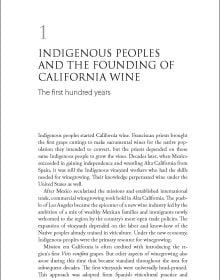 Book cover of Elaine Chukan Brown's guide, The Wines of California, with rolling hills and vineyards. Published by Academie du Vin Library.