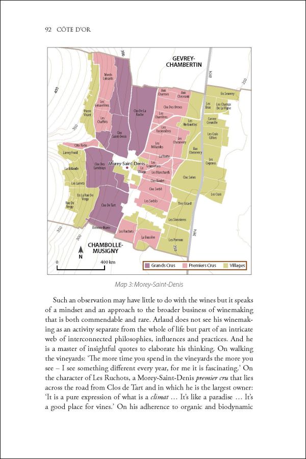 Book cover of Raymond Blake's guide, Côte d'Or, The Wines and Winemakers of the Heart of Burgundy, with the Chateau de Corton Andre, with vineyards in front. Published by Academie du Vin Library.