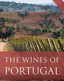 Book cover of The Wines of Portugal; with vineyards. Published by Academie du Vin Library.