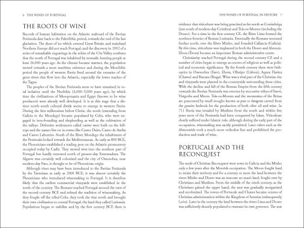 Book cover of The Wines of Portugal; with vineyards. Published by Academie du Vin Library.