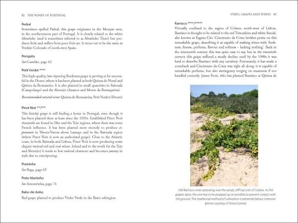 Book cover of The Wines of Portugal; with vineyards. Published by Academie du Vin Library.
