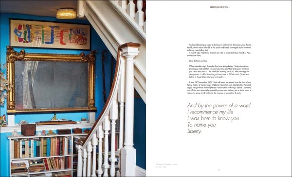 Book cover of Surrealist Weekends: Farleys in the Fifties; featuring Lee Miller and Roland Penrose in the garden. Published by Lee Miller Archives.