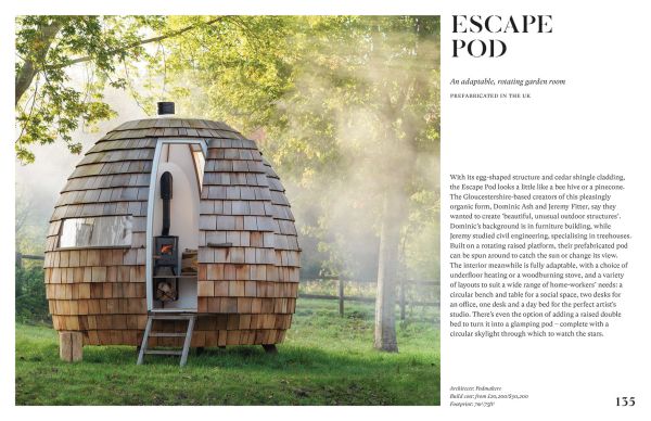 Book cover of 'Work From Shed, Inspirational Garden Offices from Around the World'. Published by Hoxton Mini Press.