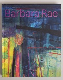 Book cover of Barbara Rae: featuring a colourful abstract landscape painting. Published by Royal Academy of Arts.