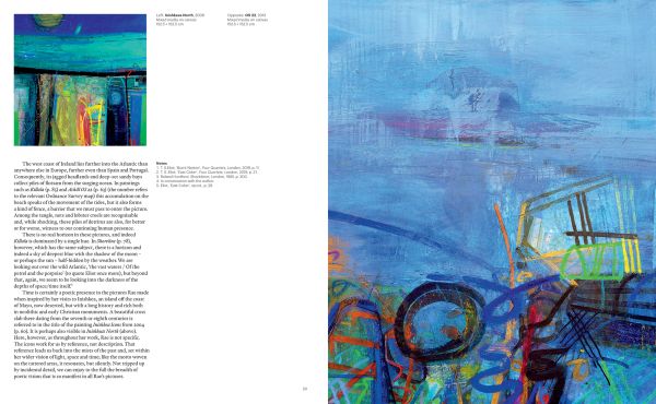 Book cover of Barbara Rae: featuring a colourful abstract landscape painting. Published by Royal Academy of Arts.