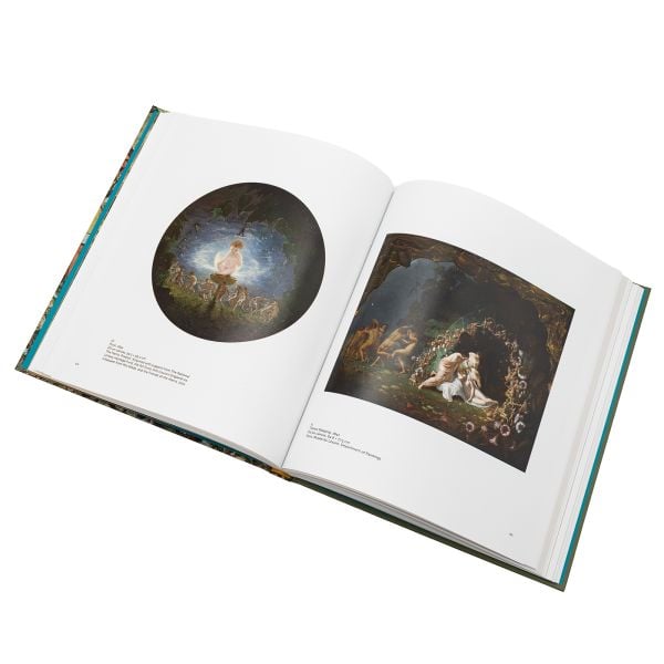 Book cover of Richard Dadd: Beyond Bedlam; featuring a painting depicting a fantastical scene filled with mythological figures, Published by Royal Academy of Art