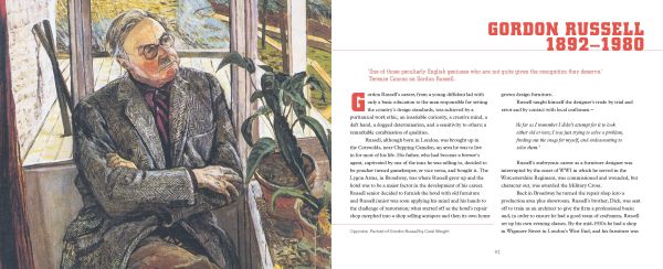 Blue, red and white abstract graphic print with lines and circles, on black cover, CRUSADERS OF ART AND DESIGN 1920-1970 in white font to bottom left.