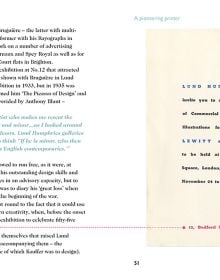 Book cover of A Pioneering Printer: Lund Humphries of Bradford. Published by Artmonksy Arts.