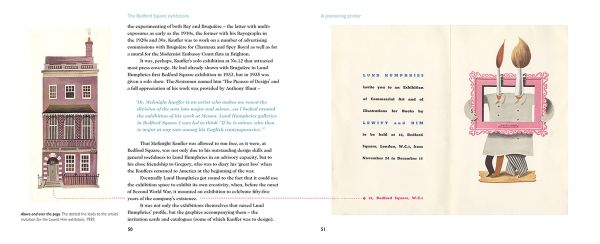 Book cover of A Pioneering Printer: Lund Humphries of Bradford. Published by Artmonksy Arts.