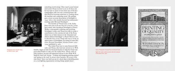 Book cover of 'Printing People, A macramé of players in the revival of British printing in the twentieth century'. Published by Artmonsky Arts.