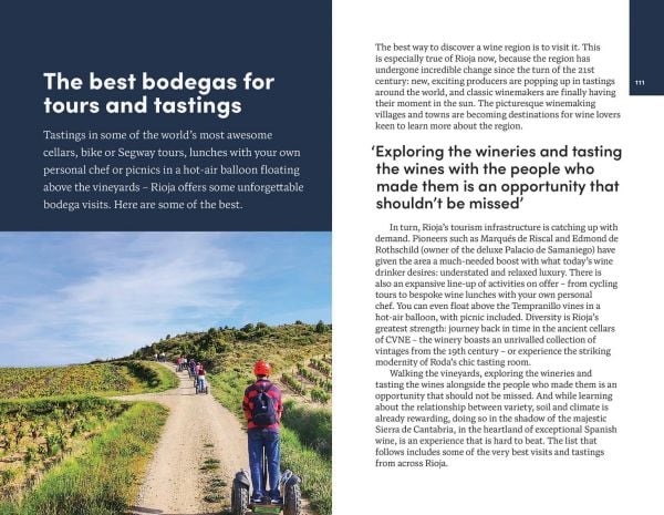 Book cover of Rioja: The Smart Traveller's Wine Guide: A pocket guide to Rioja for the wine-interested tourist. Published by Academie du Vin Library.