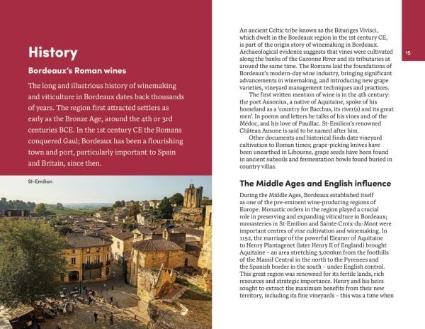 Book cover of Bordeaux: The Smart Traveller's Wine Guide: A pocket guide to Bordeaux for the wine-interested tourist. Published by Academie du Vin Library.