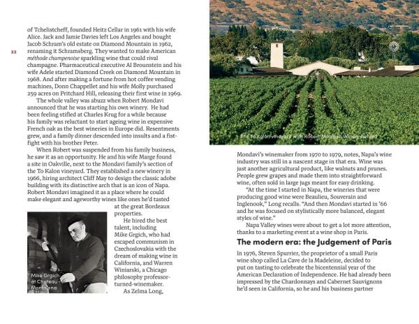 Book cover of Napa: The Smart Traveller's Wine Guide. Published by Academie du Vin Library.